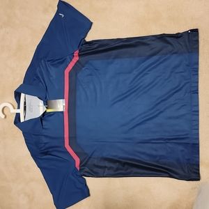 Nike Dri Fit Golf shirt blue XL